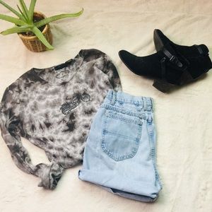 •Tie dye Harley Long Sleeve Tee•